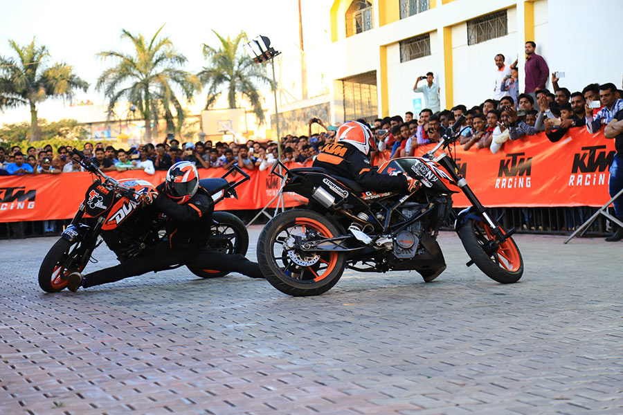 KTM Stunt Show Mumbai 29 December 2018