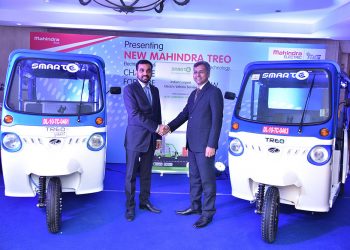 Mahindra Treo and Smart E Partnership - Mahindra partners with SmartE