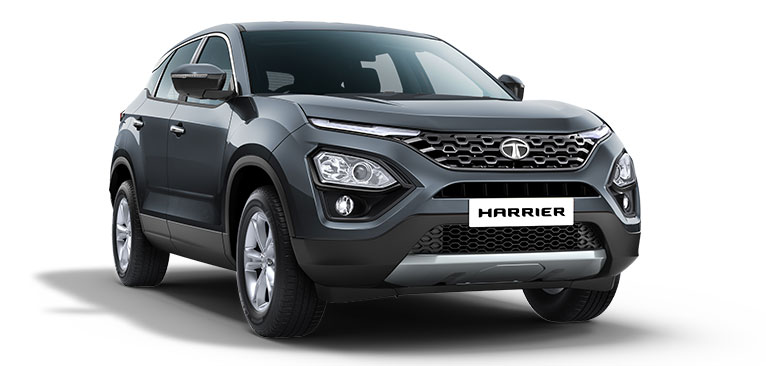 Tata Harrier Grey Color - Tata Harrier Telesto Grey Color Option 