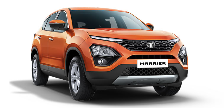 Tata Harrier Orange Color - Tata Harrier in Calisto Copper Color