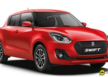 2019 Maruti Swift Red Color - 2019 Swift Fire Red Color Option