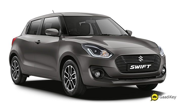 2019 Maruti Swift Grey Color Option