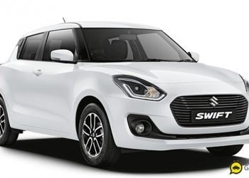 2019 Maruti Swift White Color - 2019 Swift Pearl Arctic White Color