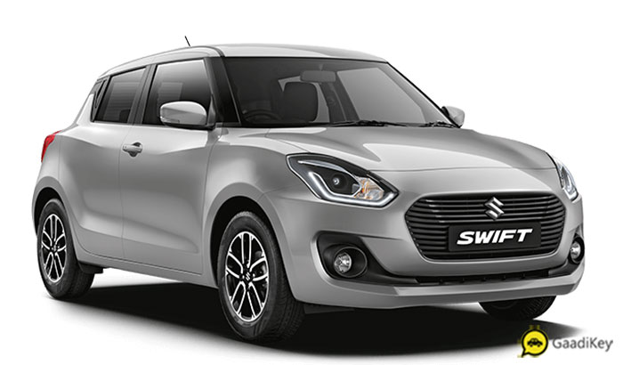 2019 Maruti Swift Silver Color - New 2019 Swift Silky Silver Color Option