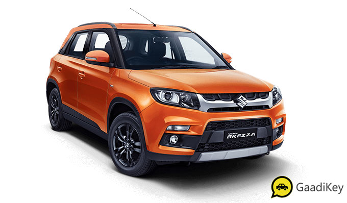 2019 Maruti Vitara Brezza Autumn Orange Color - 2019 Maruti Brezza Orange Color