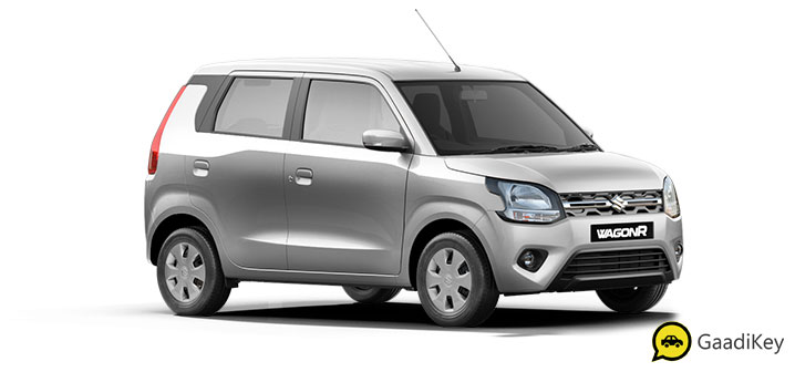 2019 Maruti Wagon R Silky Silver Color - 2019 Maruti Wagon R Silver Color
