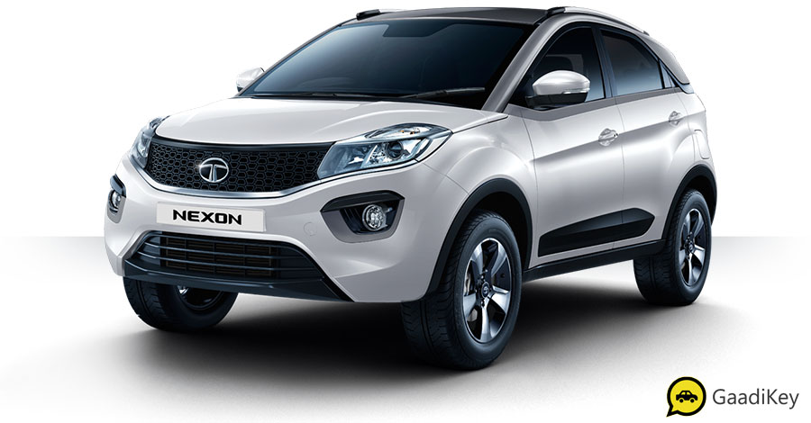 2019 Tata Nexon Calgary White Color - 2019 Tata Nexon White Color