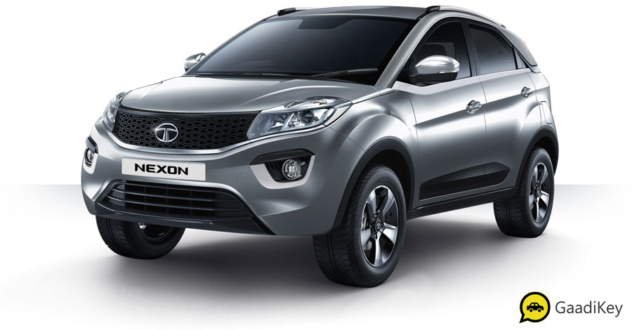 2019 Tata Nexon Seattle Silver Color - New 2019 Nexon Silver Color