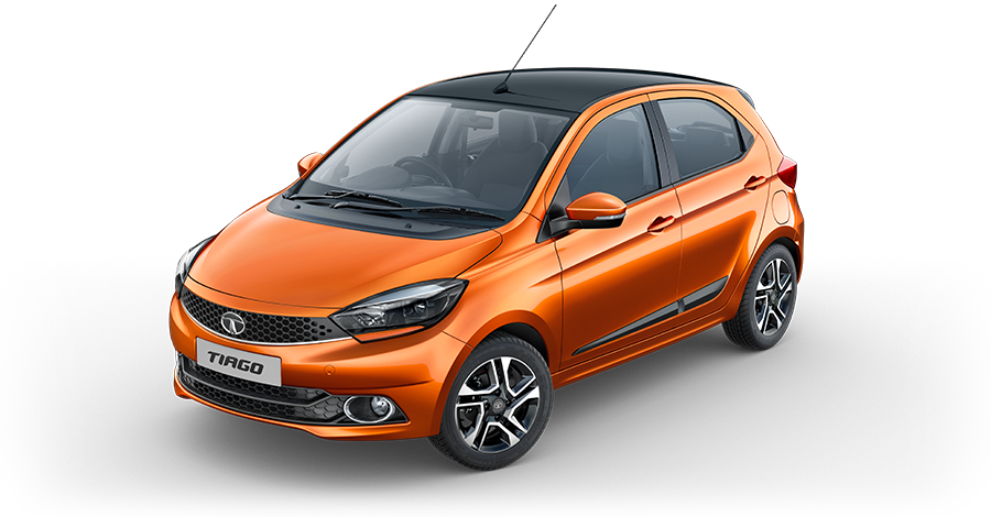 2019 Tata Tiago Canyon Orange Color - 2019 Tata Tiago Orange Color