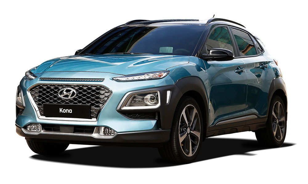 Hyundai Kona Blue Color