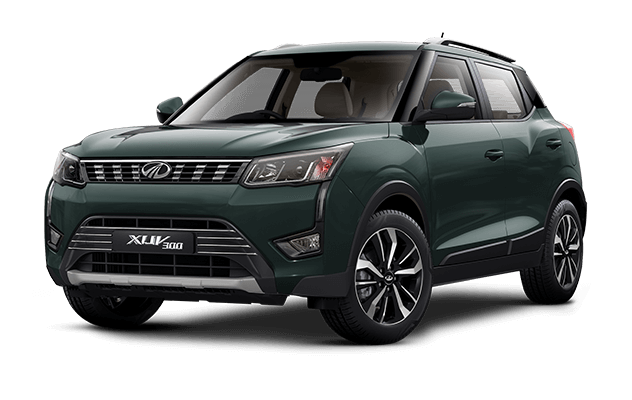 New Mahindra XUV300 Aqua Marine Color - 2019 Mahindra XUV300 Aquamarine color option - New 2019 Mahindra XUV300 Aquamarine green colour