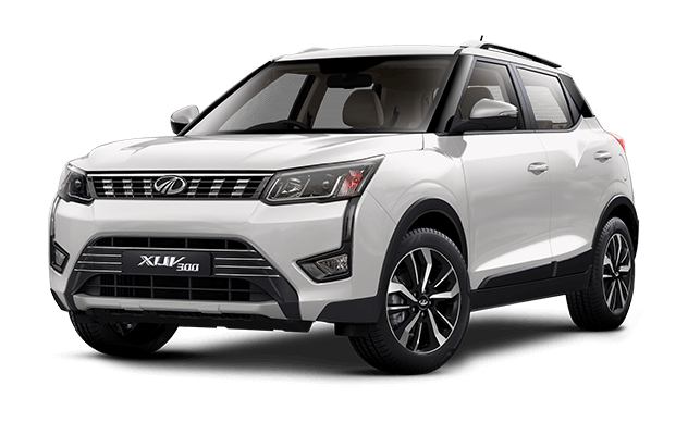 Mahindra XUV300 Pearl White Color - Mahindra XUV300 White Color Mahindra XUV300 White Color Option