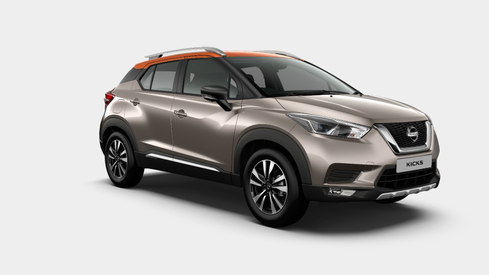 Nissan Kicks Bronze Grey Color 