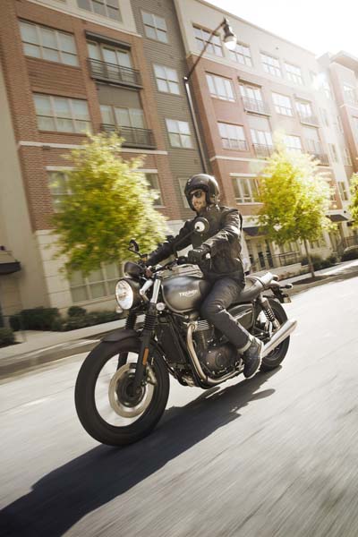 New Triumph Street Twin Motorcycle 