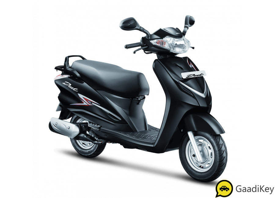 2020 Hero Duet Black Color option - All New Hero Duet 2020 Model Black Color - New 2020 model Hero Duet in Black Color 