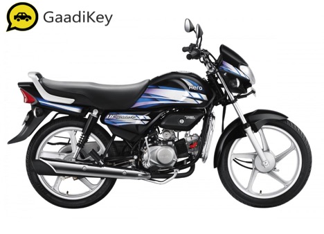 2019 HF Deluxe Black with blue color