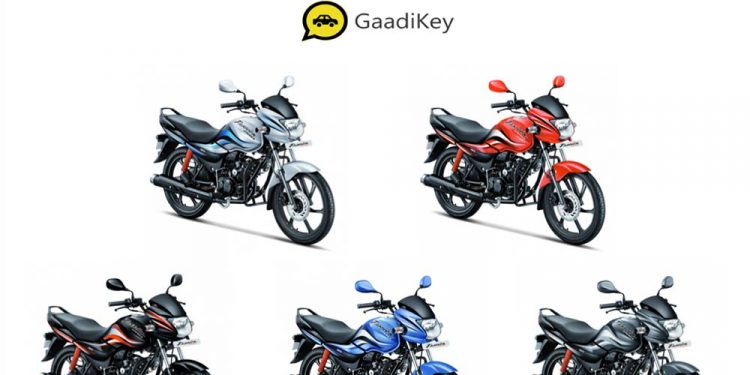 2019 Hero Passion Pro 110 Colors All Colors