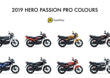2019 Hero Passion Pro Colors - Hero Passion Pro 2019 model all colors