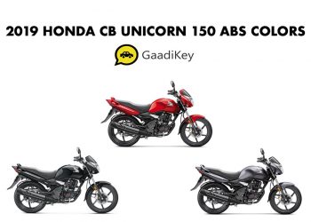 2019 Honda Unicorn 150 ABS Colors - New Unicorn 150cc ABS Model - Honda Unicorn ABS All Colors