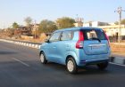 New Maruti Wagon R Blue Color Test Drive Photo