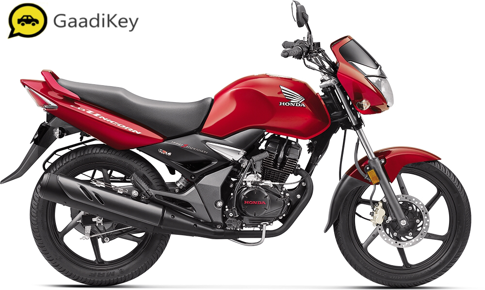2019 Honda Unicorn in Pearl Sienna Red color