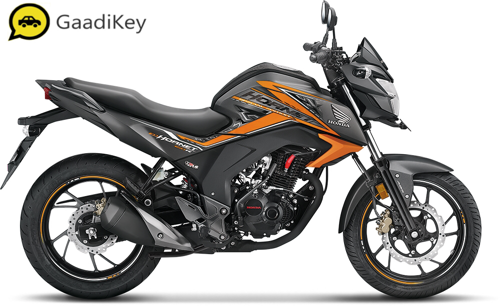  2019 Honda Hornet 160R in Mars Orange color