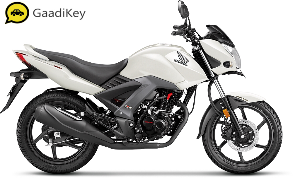 2019 Honda Unicorn 160 in Pearl Amazing White color