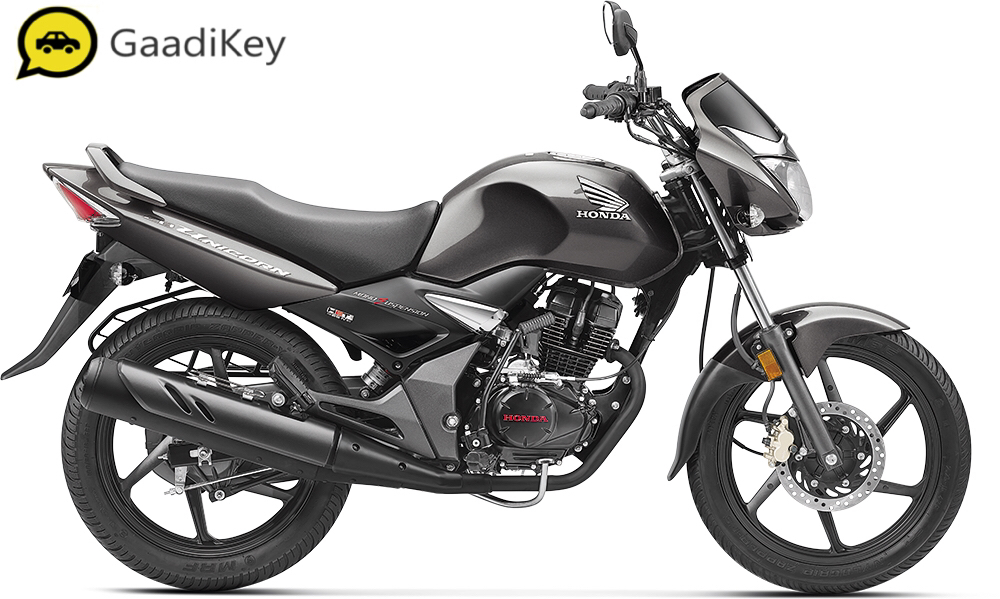 2019 Honda Unicorn in Geny Grey Metallic color