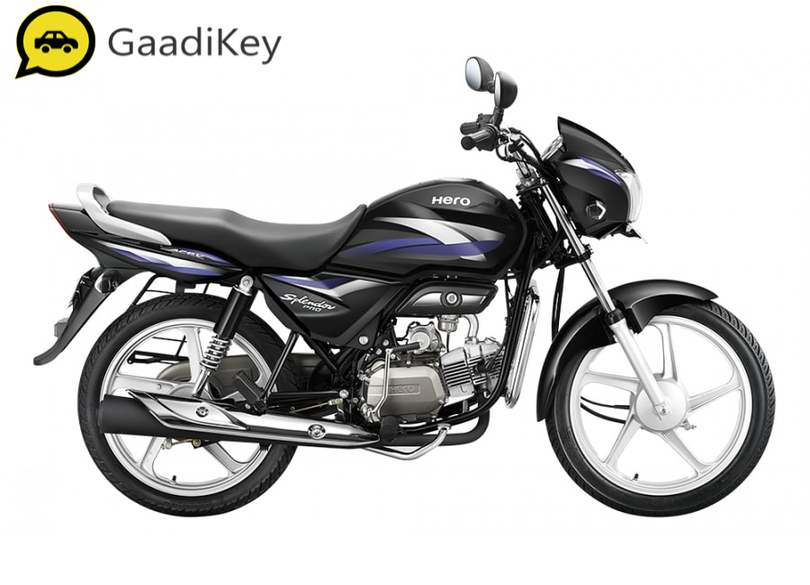 Hero Splendor Pro (BLACK WITH PURPLE)