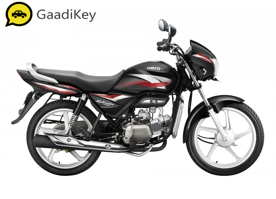 Hero Splendor Pro (BLACK WITH RED)