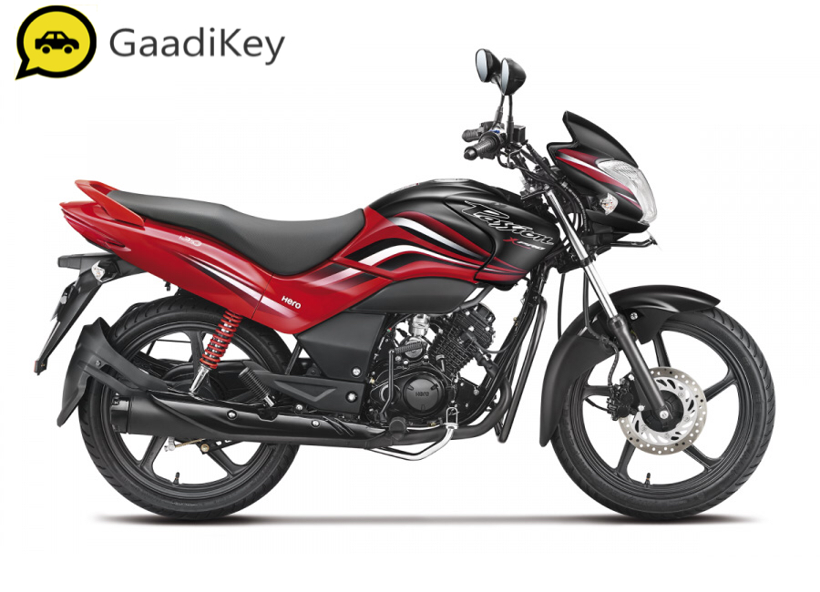 2019 Hero Passion X Pro in Sports Red colour