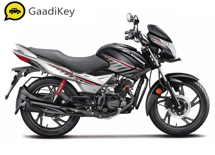 2019 Hero Glamour in Black with Tornado Grey Metallic