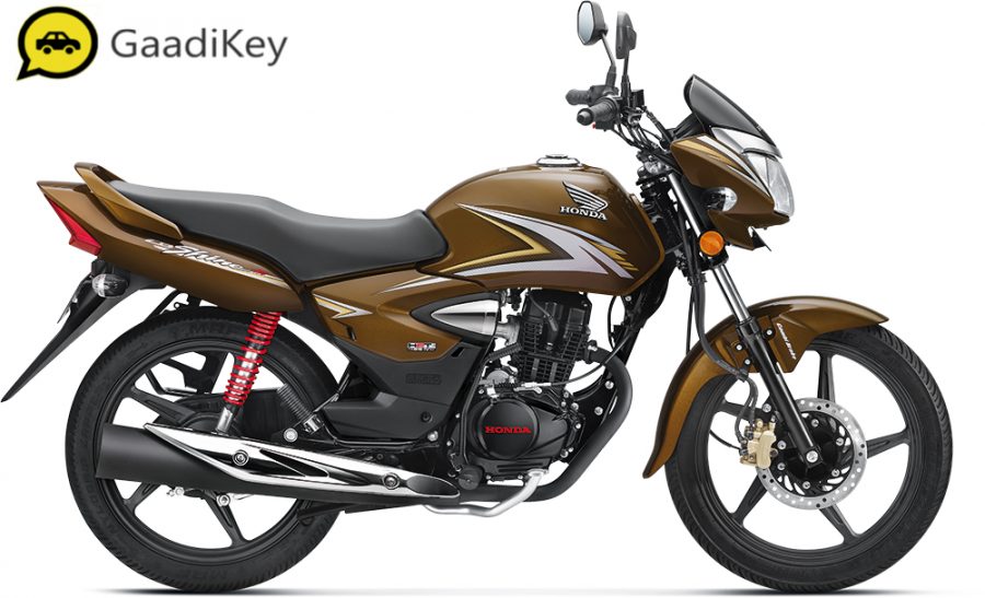 2019 Honda Shine in Sunset Brown Metallic color