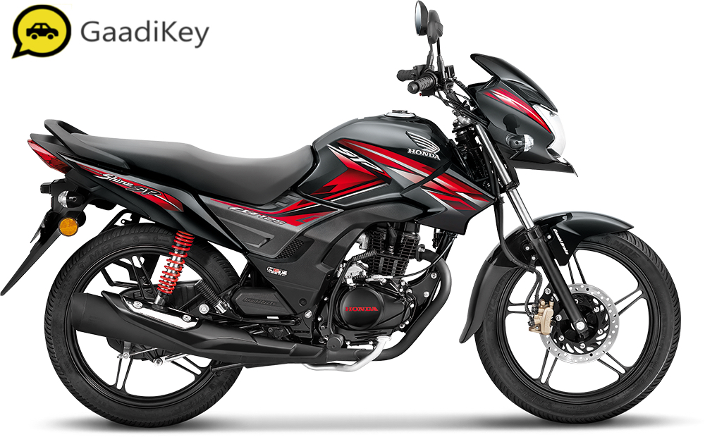 2019 Honda Shine SP in Black BS IV color.
