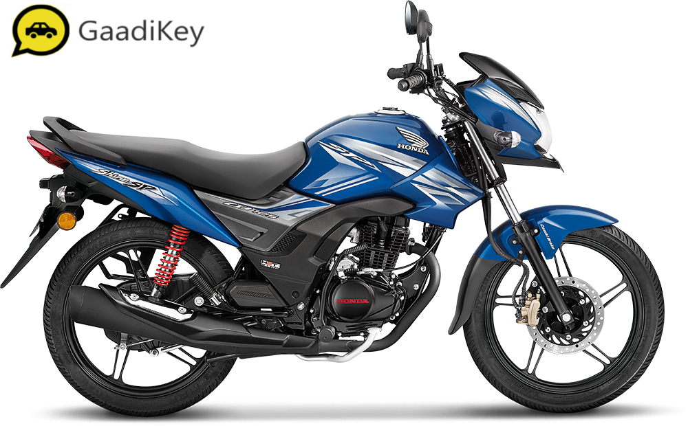 2019 Honda Shine SP in Athletic Blue Metallic color
