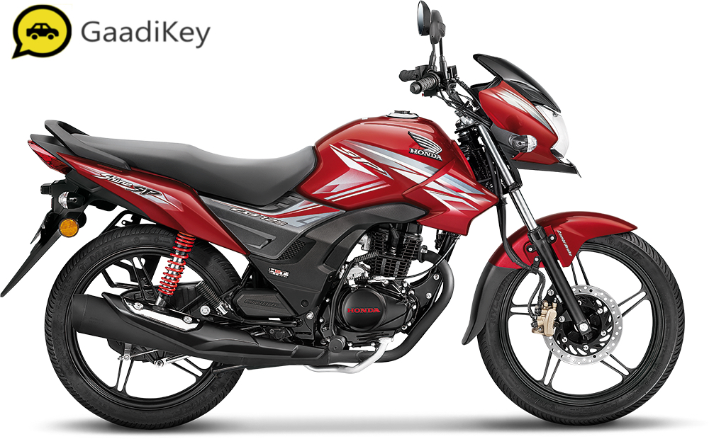 2019 Honda Shine SP in Imperial Red Metallic color