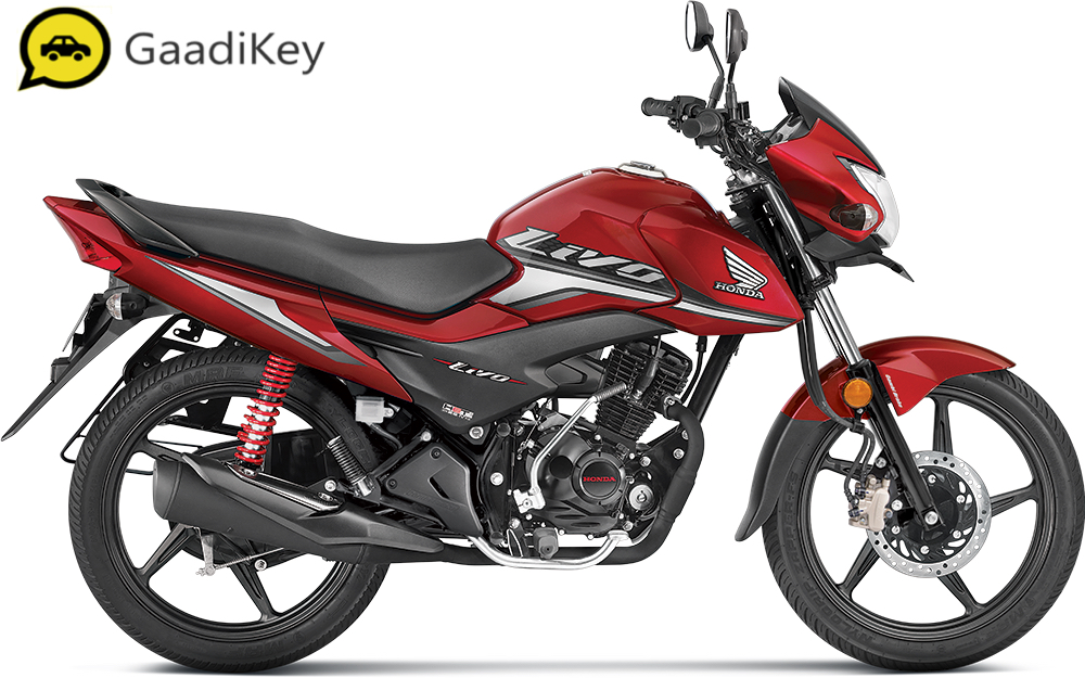 2019 Honda Livo in Imperial Red Metallic color