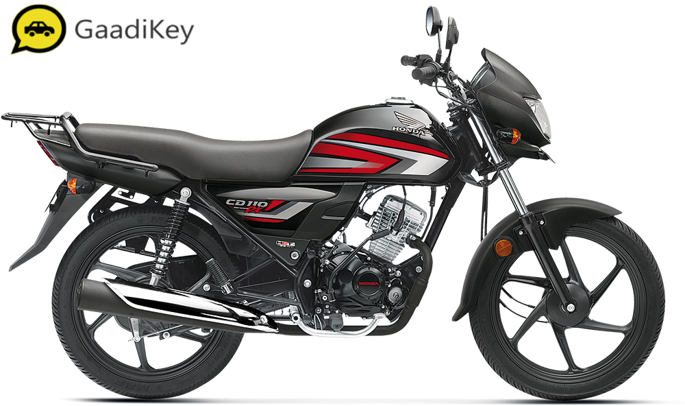 2019 Honda CD110 Dream DX in Black with Red color