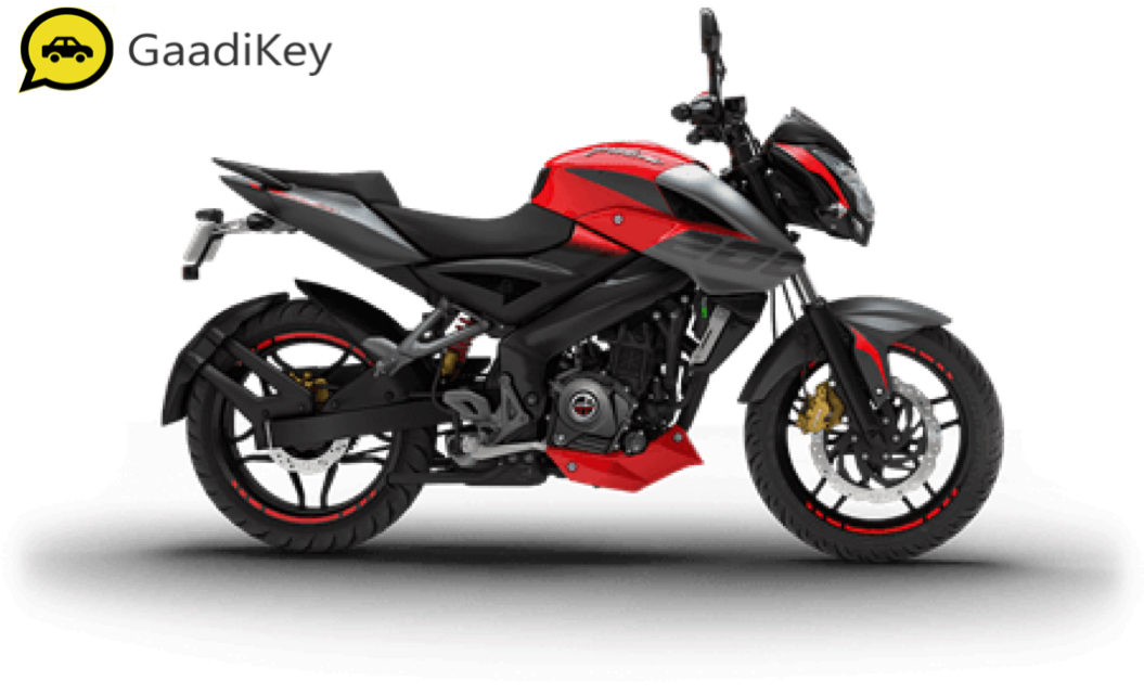  2019 Bajaj Pulsar NS200 in Wild Red color