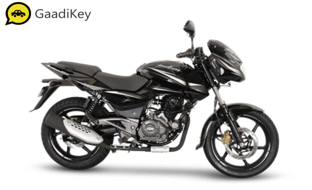 2019 Bajaj Pulsar 150 in Black Chrome color