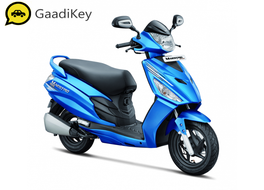 2020 Hero Maestro Edge in Techno Blue colour