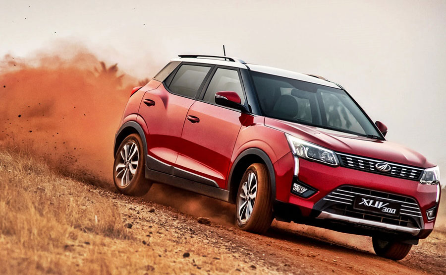 Mahindra XUV300 Red Rage