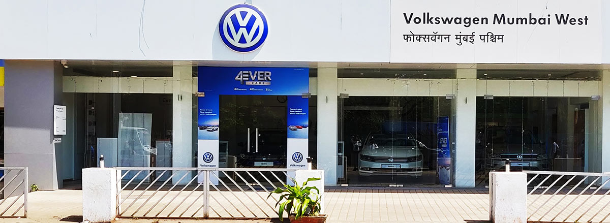 New Volkswagen Mumbai West Showroom