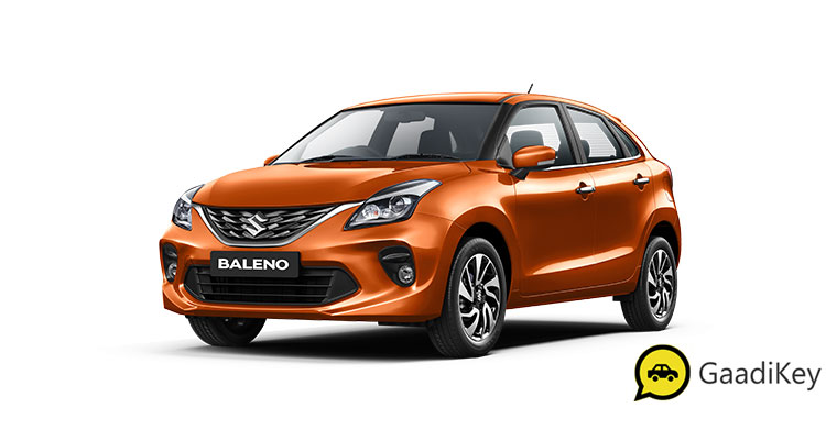 2019 Baleno Autumn Orange Color option. New Maruti Baleno 2019 model Autumn Orange Color