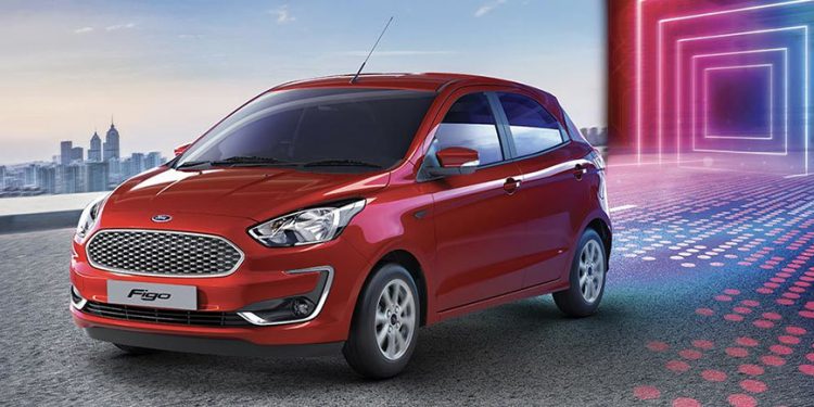 2019 Ford Figo Red Color