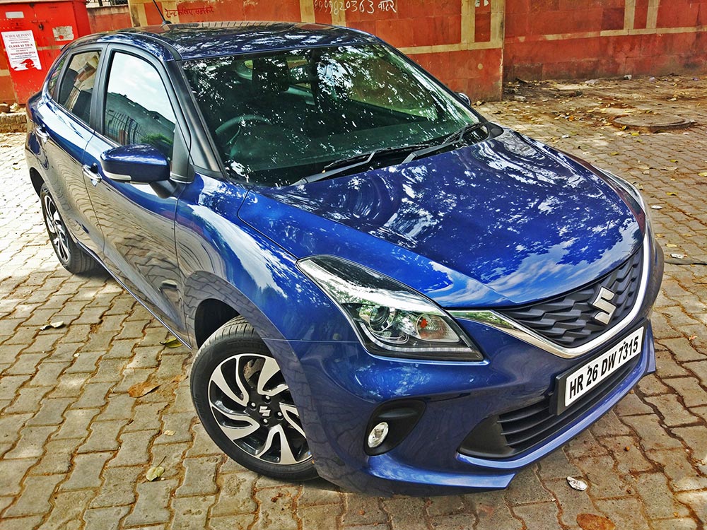 2019 Edition Maruti Baleno NEXA Blue . New Baleno Nexa Blue Color variant - New Baleno Design and Looks 