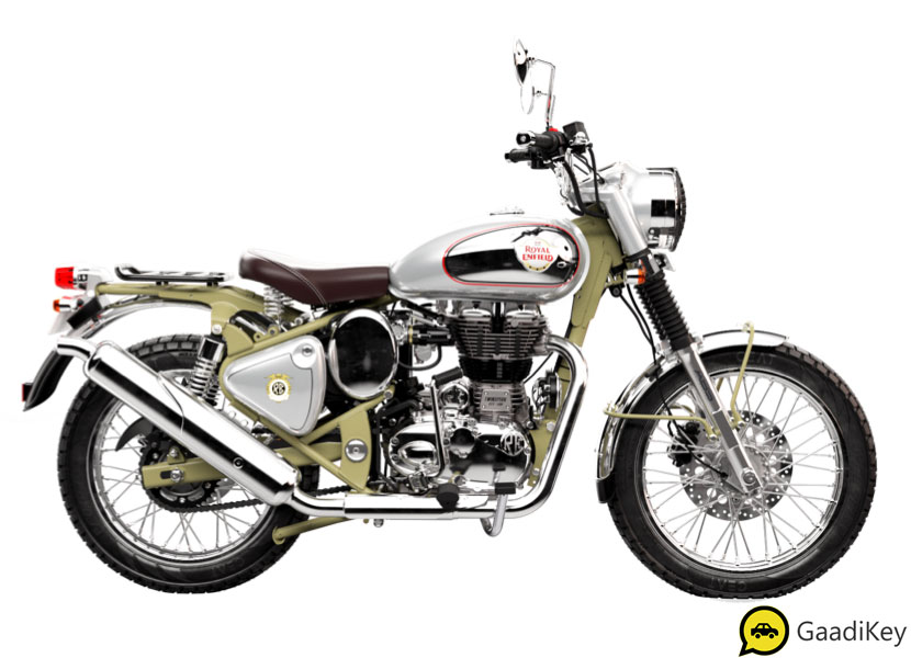 2019 Royal Enfield Bullet Trials 500 Green Color - New Bullet Trials 500 Green Colour