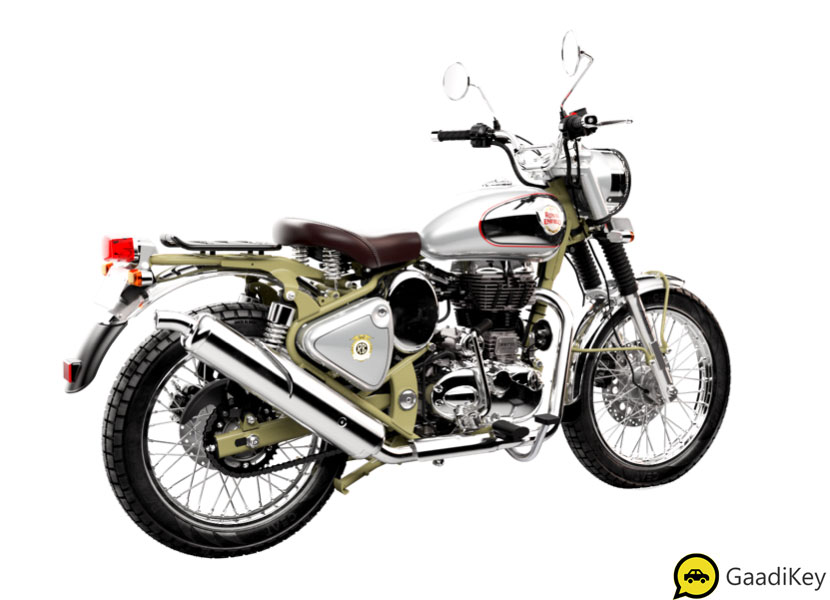Royal Enfield Bullet Trials 500 Green Color - New Bullet Trials 500 in Green Color option 