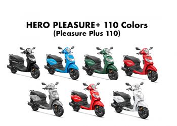 2020 Hero Pleasure Plus 110 Colors - All Colors Hero Pleasure+ 110 2020 model