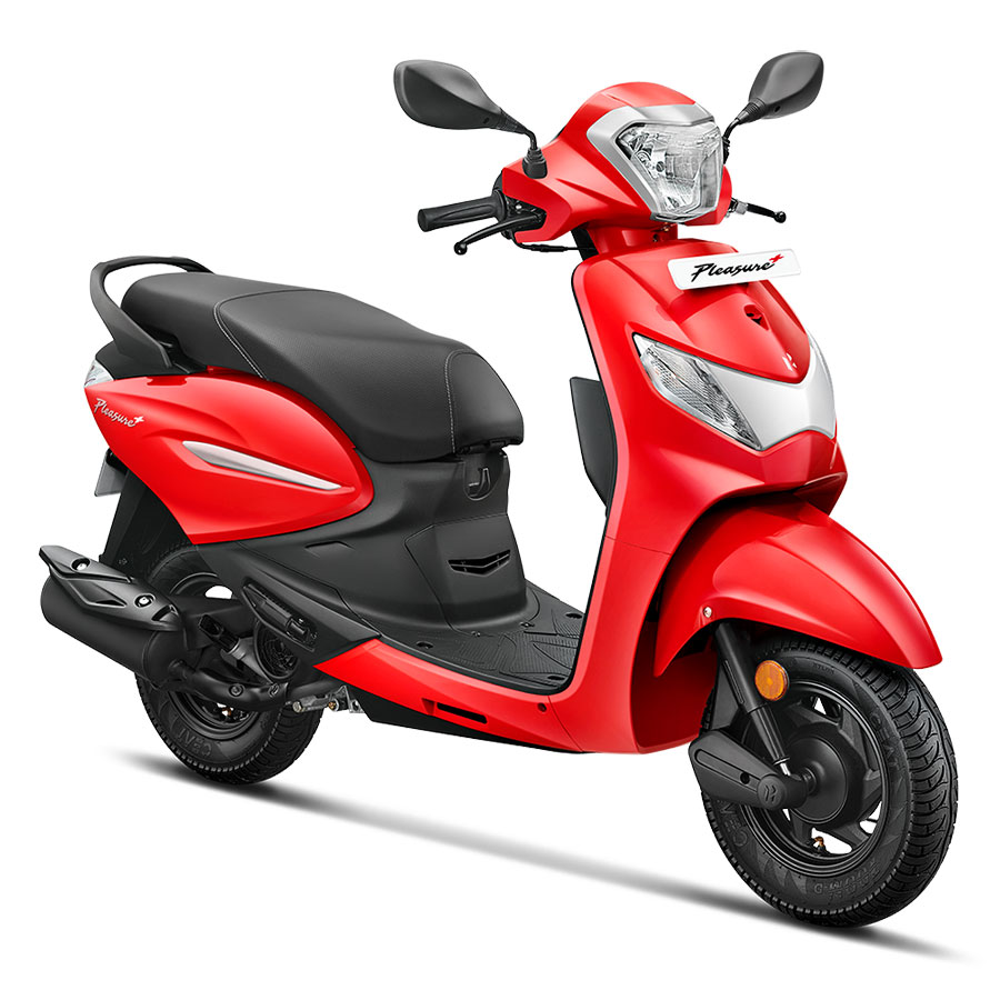 Hero Pleasure+ Red Color - Hero Pleasure+ Solid red color